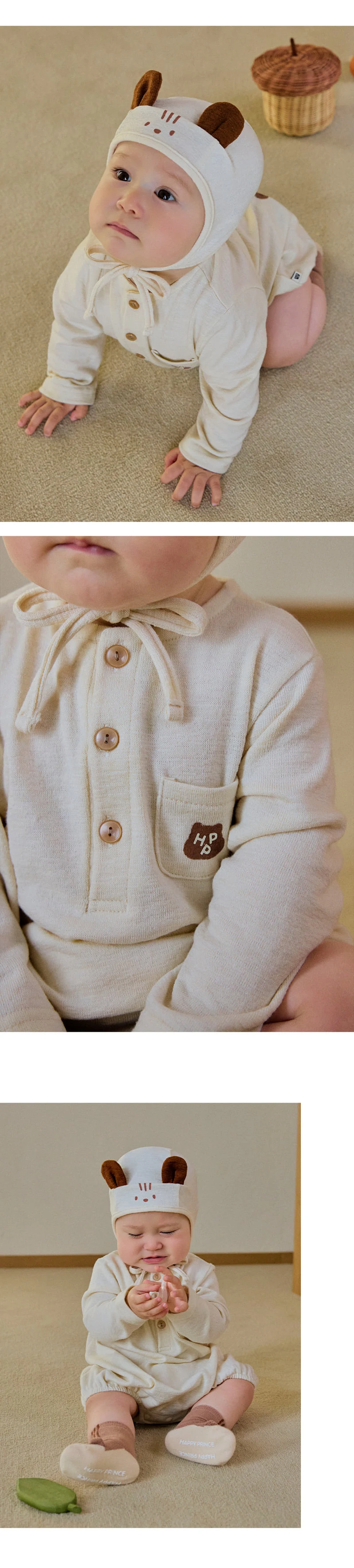 Kids Clara - Korean Baby Fashion - #babylifestyle - Once Darai Bodysuit - 2