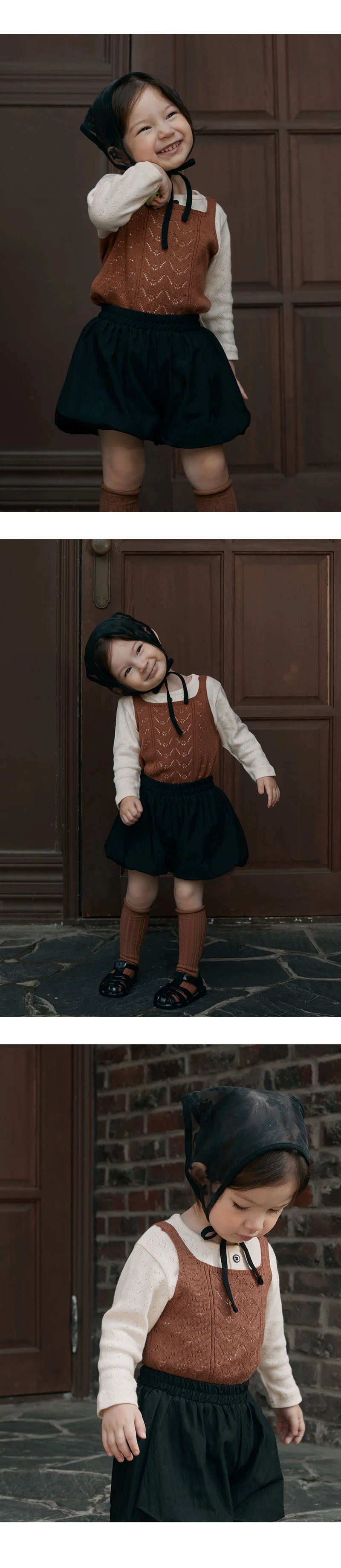 Kids Clara - Korean Baby Fashion - #babyoninstagram - Pico Balloon Skirt Pants - 2