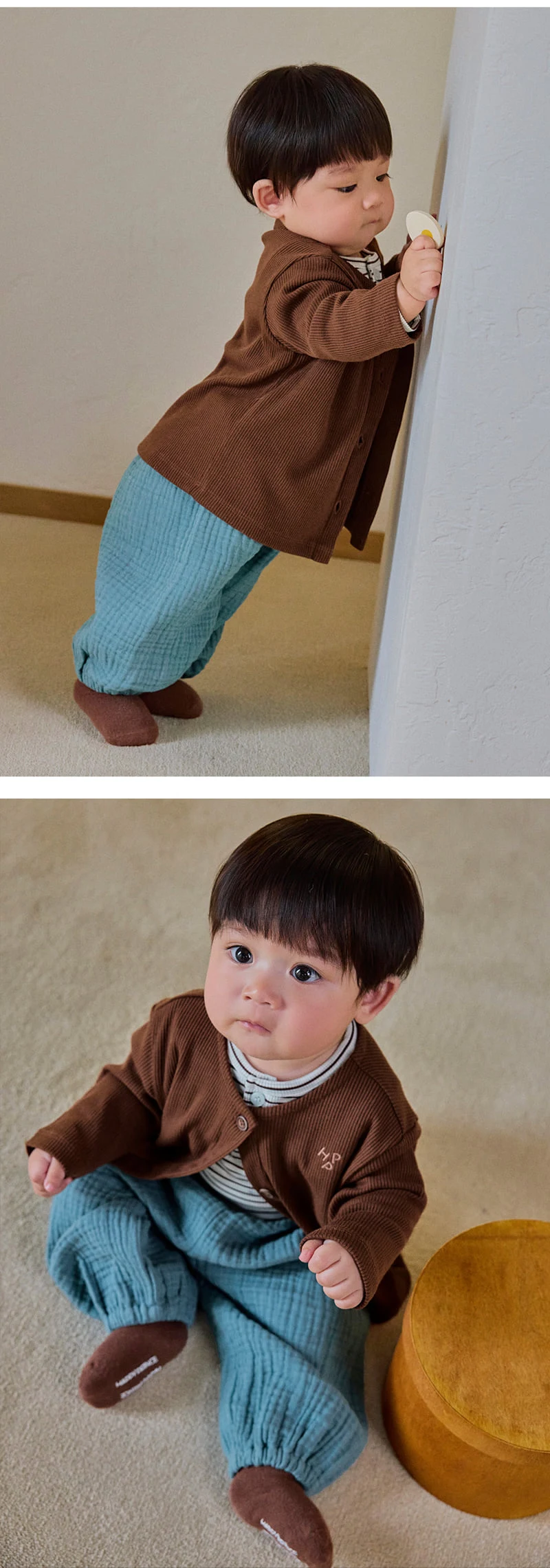 Kids Clara - Korean Baby Fashion - #babyoninstagram - Romen Baby Cardigan - 6