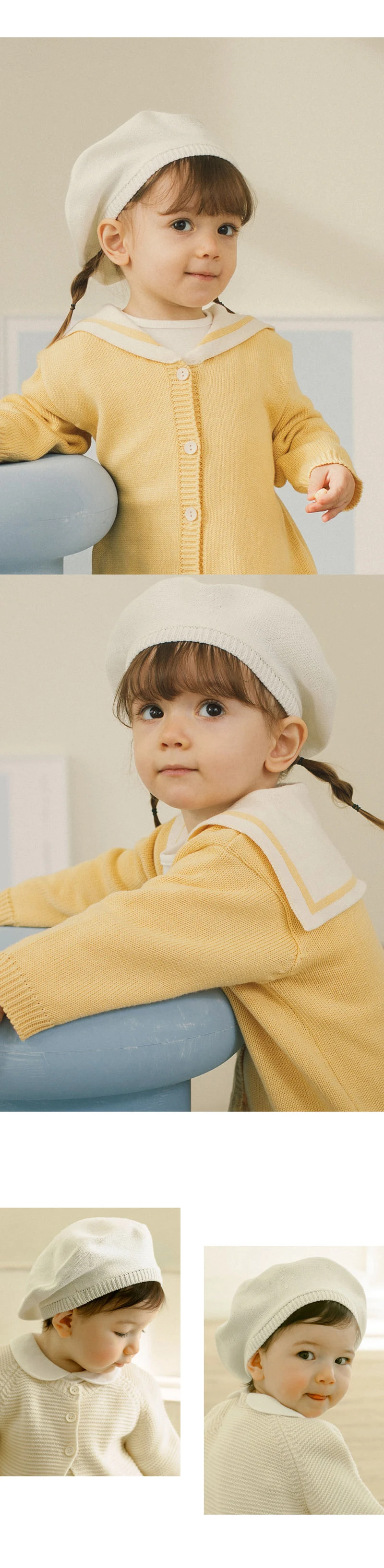 Kids Clara - Korean Baby Fashion - #babyoninstagram - Shoushou Knit Baby Beret - 3