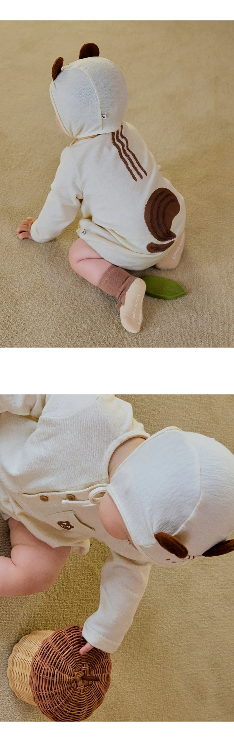 Kids Clara - Korean Baby Fashion - #babyoninstagram - Once Darai Bodysuit - 3