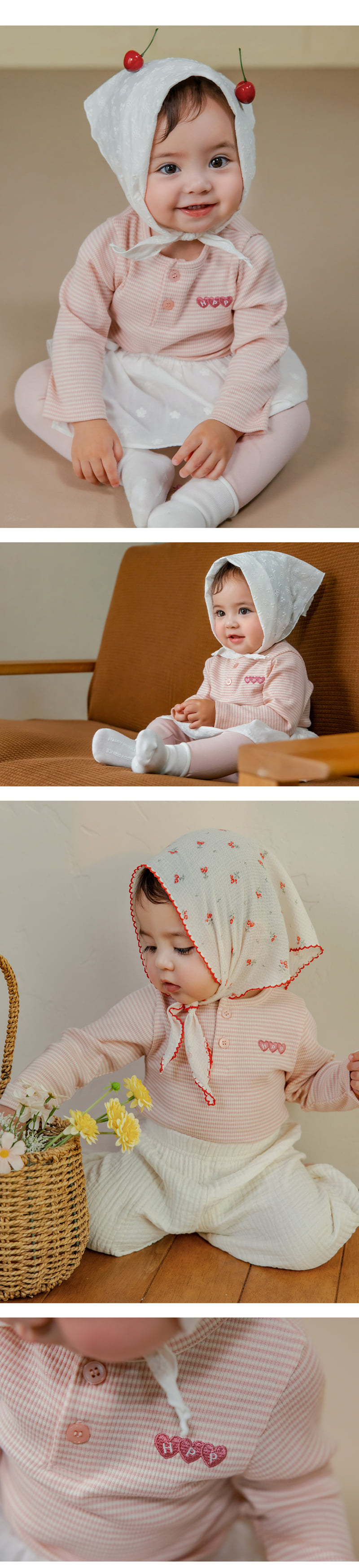Kids Clara - Korean Baby Fashion - #babyootd - Bazel Tee - 2