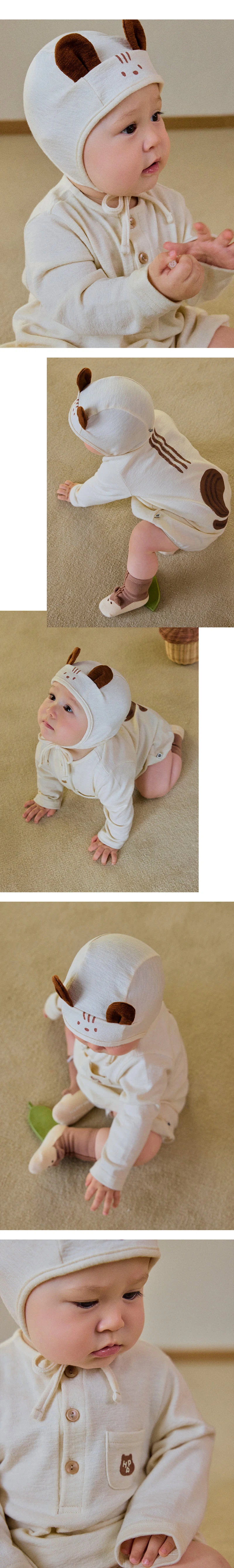 Kids Clara - Korean Baby Fashion - #babyoninstagram - Once Darai Bodysuit - 4