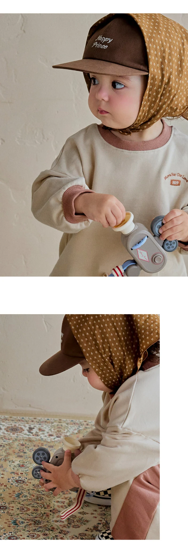 Kids Clara - Korean Baby Fashion - #babyoutfit - Dubi Baby Scarf - 2