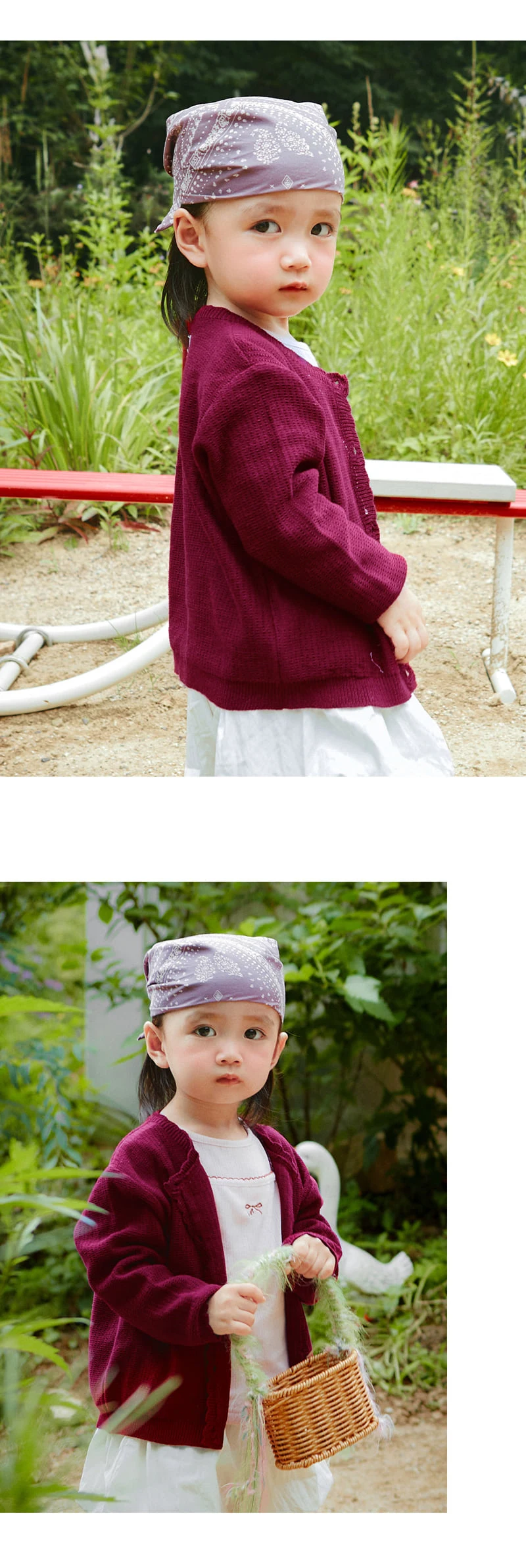 Kids Clara - Korean Baby Fashion - #babyoutfit - Marel Baby Scarf - 2