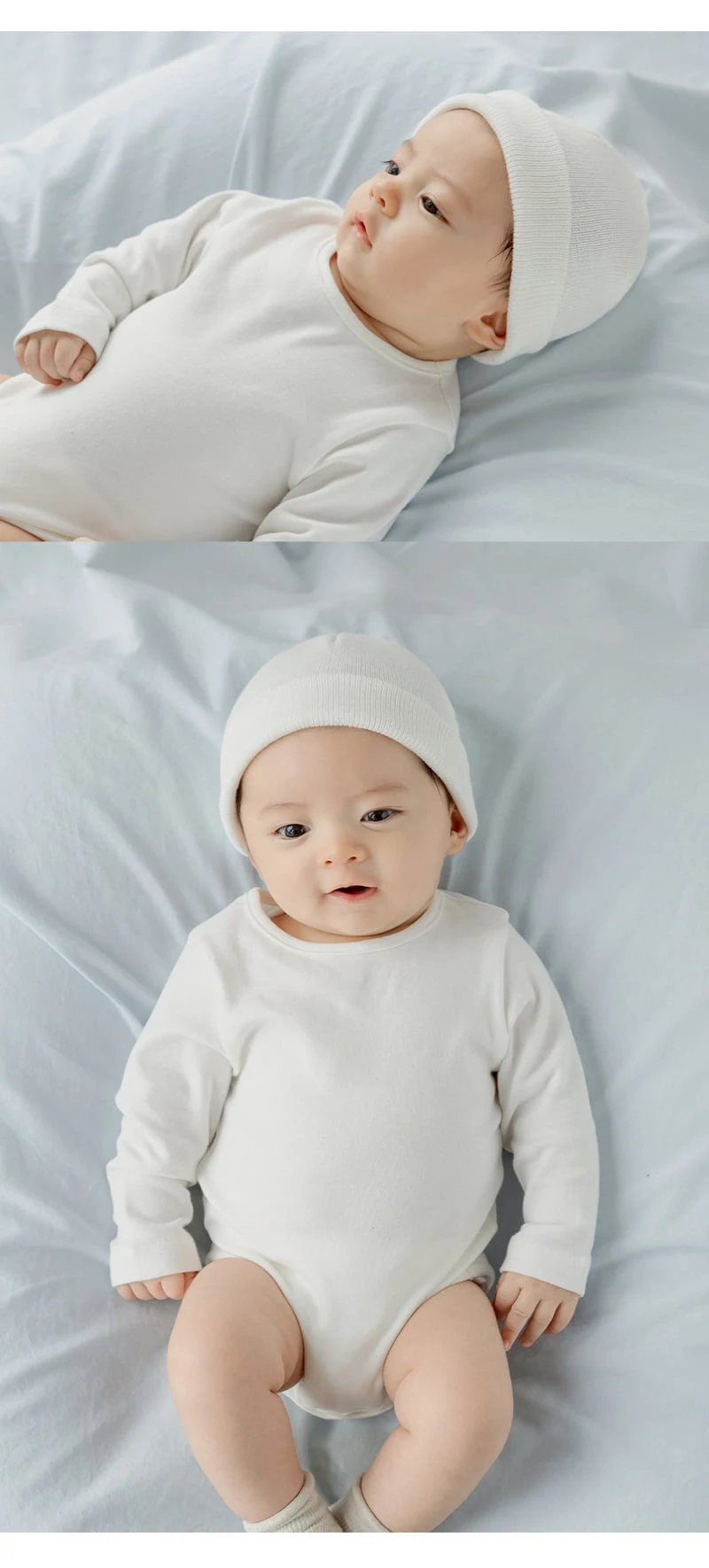 Kids Clara - Korean Baby Fashion - #babyoutfit - Newborn Baby Beanie - 6
