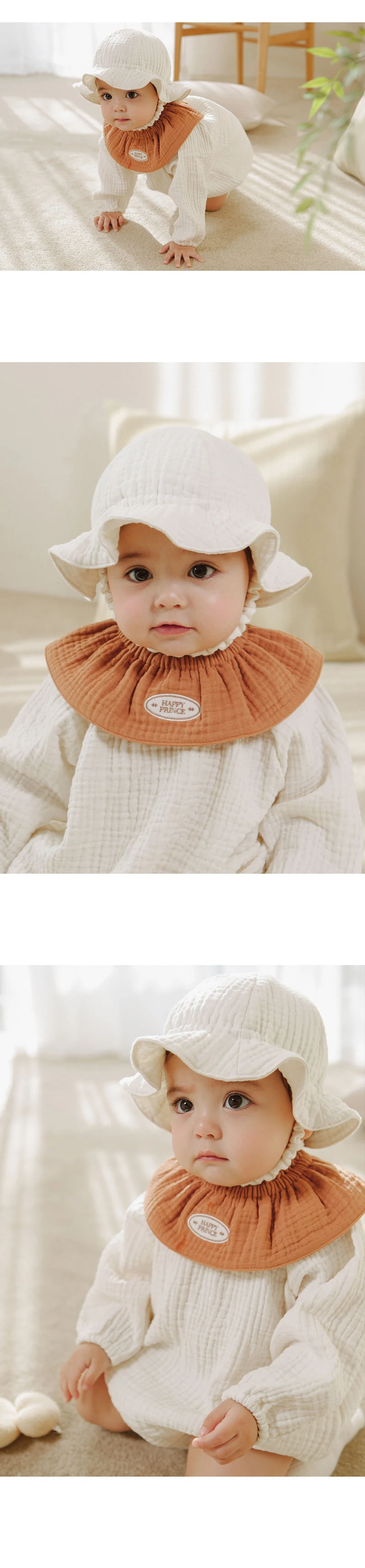 Kids Clara - Korean Baby Fashion - #babyoutfit - Loving Yogu Rolling Bib - 2