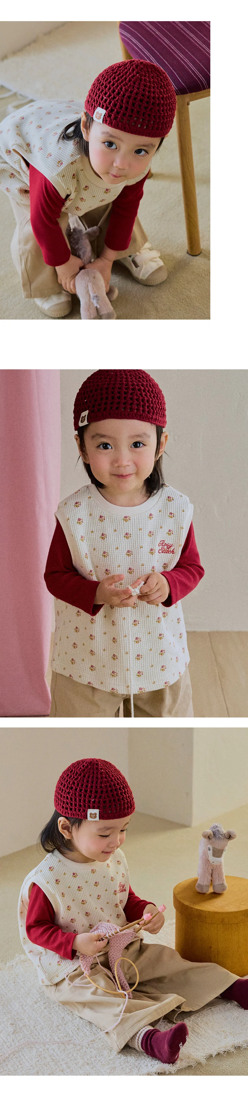 Kids Clara - Korean Baby Fashion - #babyoutfit - Mild Modal Tee - 7