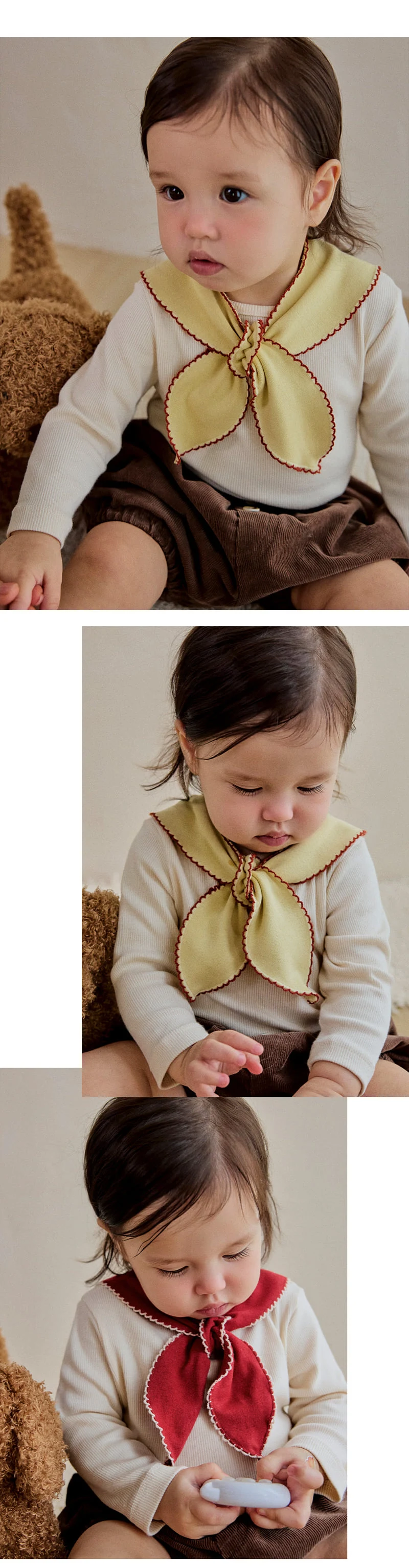 Kids Clara - Korean Baby Fashion - #babyoutfit - Mild Modal Tee - 8