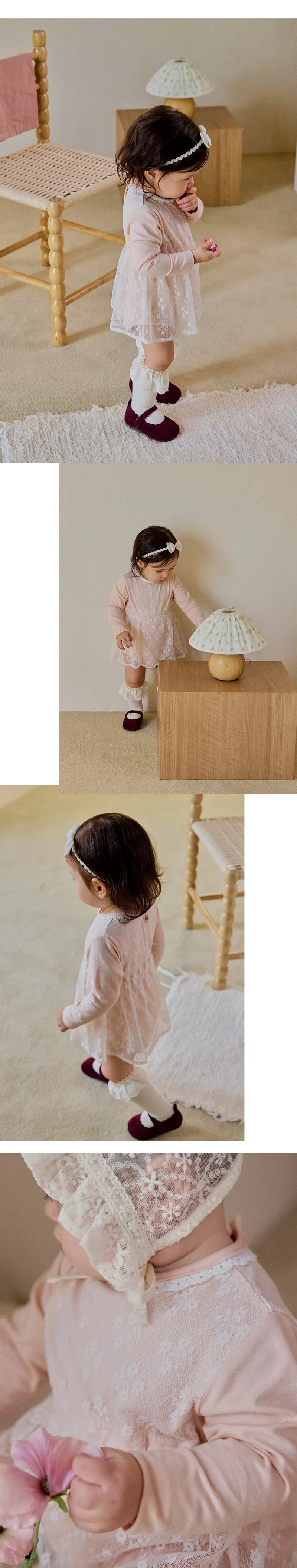 Kids Clara - Korean Baby Fashion - #babyoutfit - Cellon Bodysuit - 4