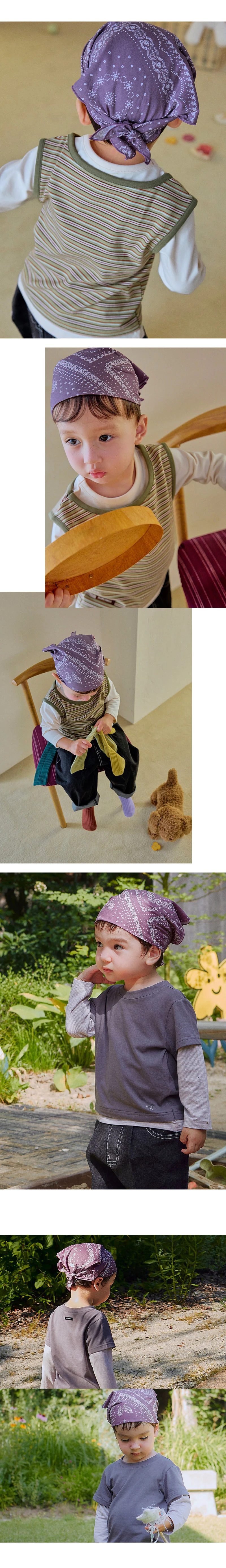 Kids Clara - Korean Baby Fashion - #babywear - Marel Baby Scarf - 3
