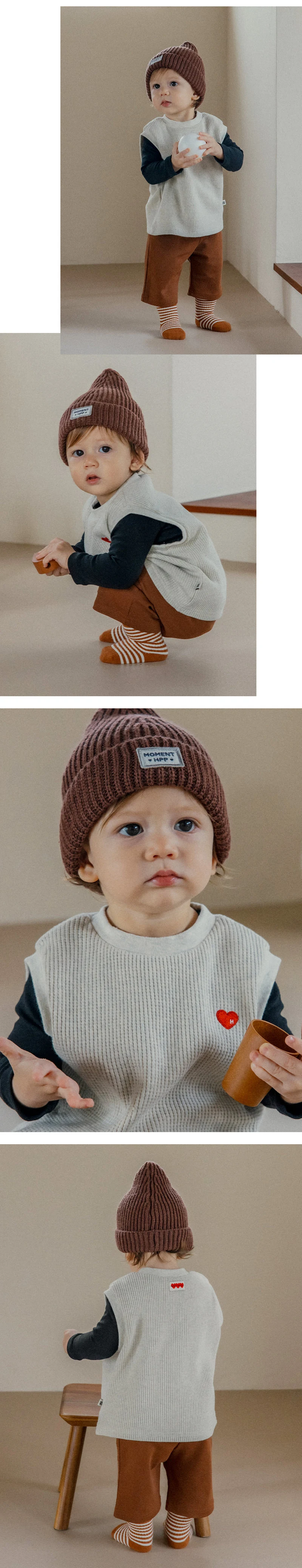 Kids Clara - Korean Baby Fashion - #babywear - Naizel Indoor Vest - 5