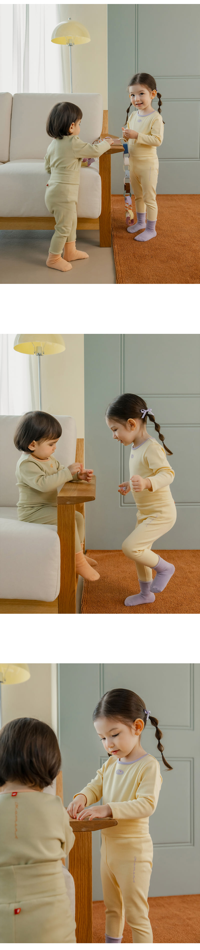 Daily Moment Pajamas by Kids Clara for Baby - view 3