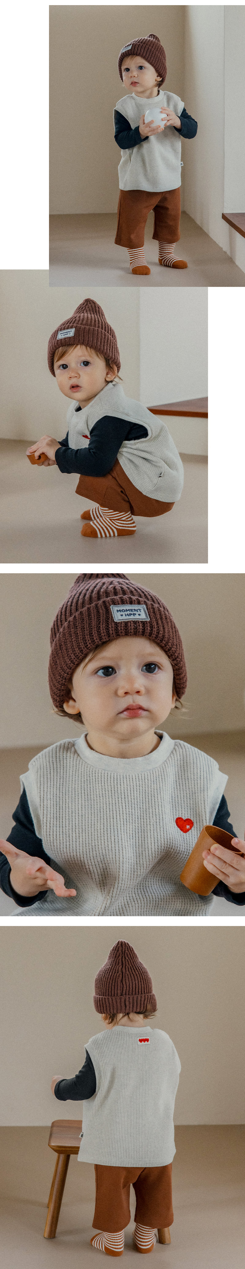 Kids Clara - Korean Baby Fashion - #onlinebabyboutique - Naizel Indoor Vest - 6