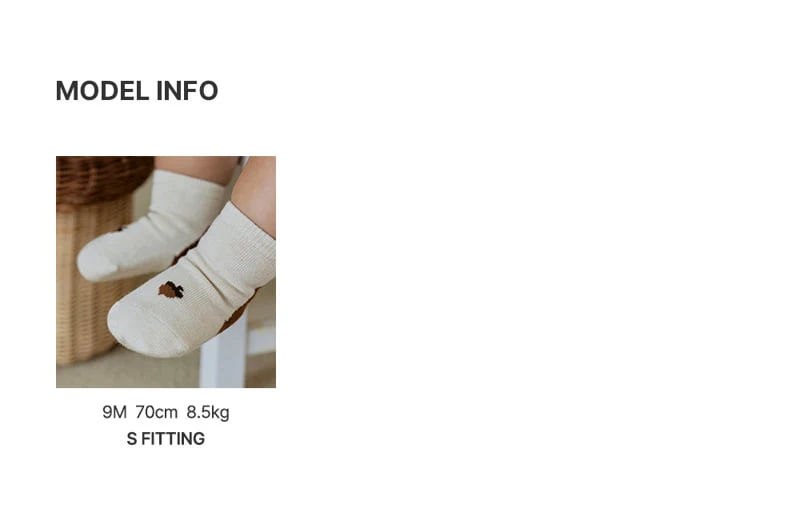 Kids Clara - Korean Baby Fashion - #onlinebabyboutique - Once Darami Baby Socks (set of 5) - 7
