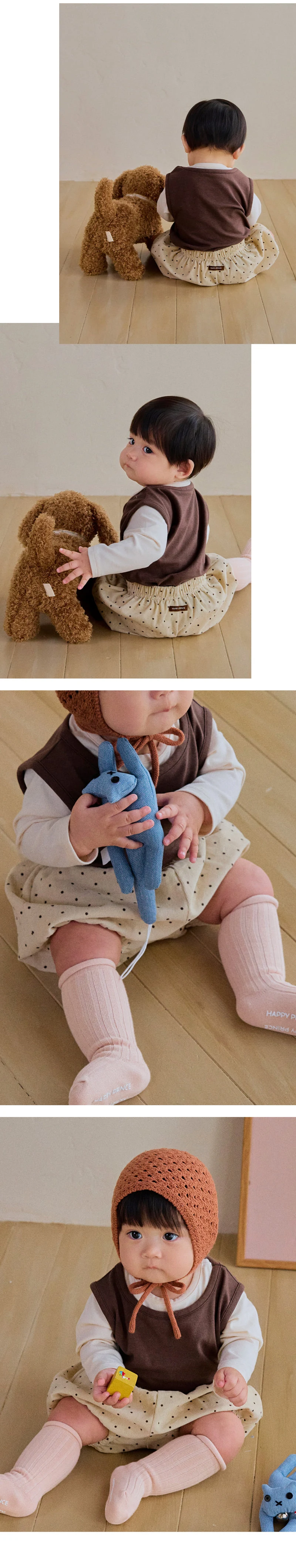 Kids Clara - Korean Baby Fashion - #onlinebabyshop - Cio Volume Baby Bloomer - 3