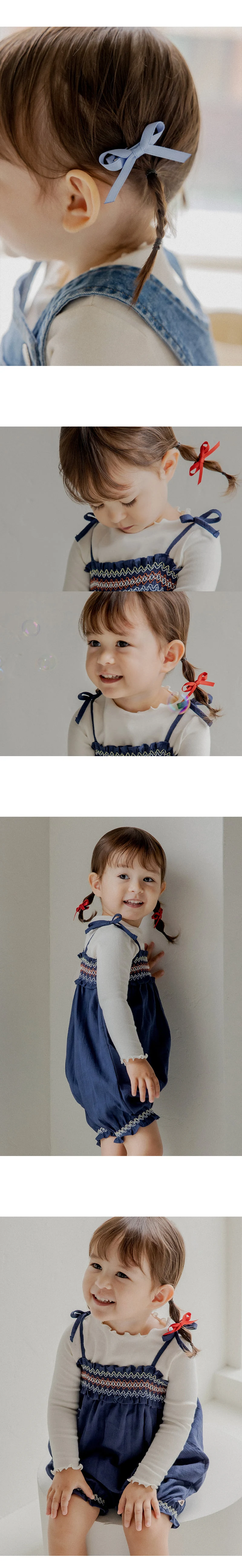 Kids Clara - Korean Baby Fashion - #onlinebabyboutique - Peran Mini Baby Hairpin (set of 5) - 4