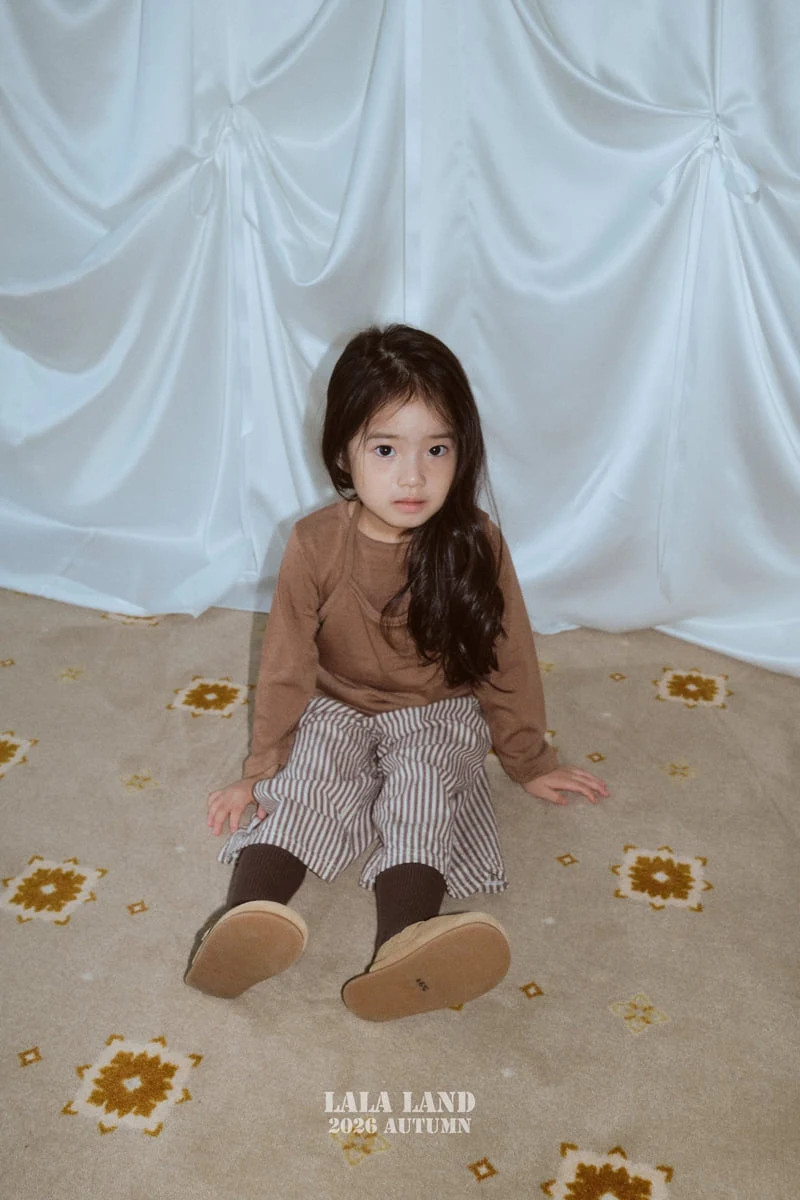 Lalaland - Korean Children Fashion - #Kfashion4kids - Coco Stripe Pants - 8