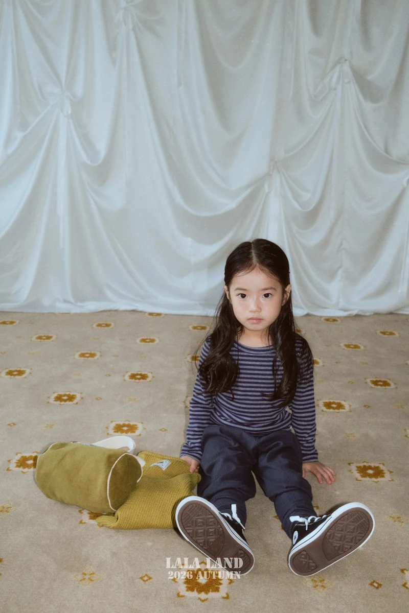 Lalaland - Korean Children Fashion - #Kfashion4kids - Muse Stripe Tee - 6