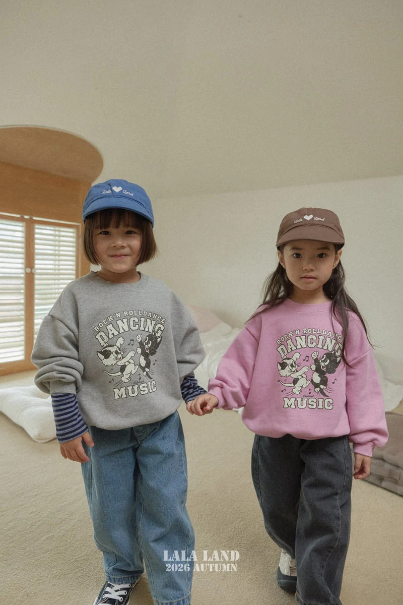 Lalaland - Korean Children Fashion - #childofig - Wide Curved Denim Pants - 12