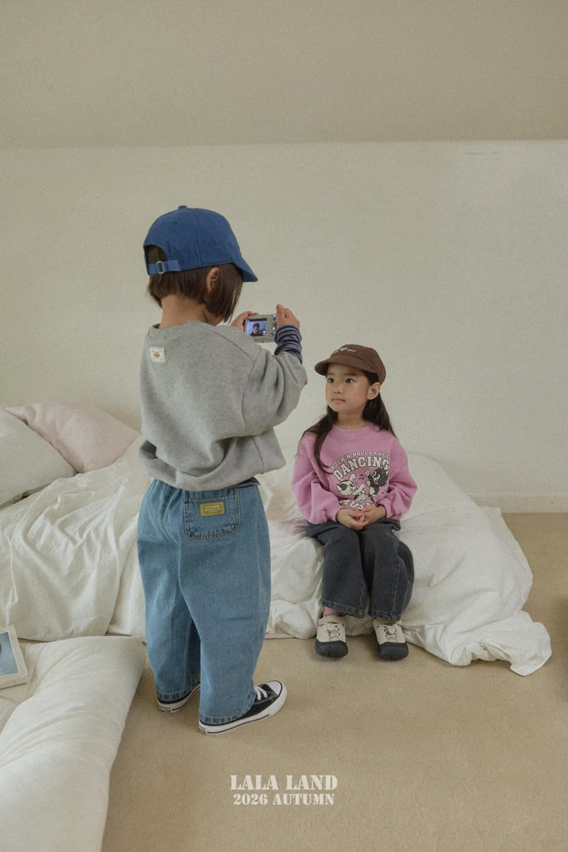 Lalaland - Korean Children Fashion - #childofig - Dancing Cat Sweatshirts - 6