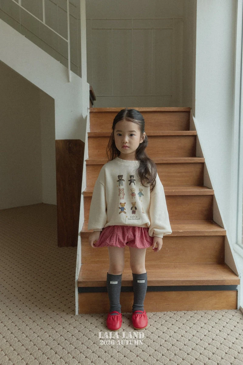 Lalaland - Korean Children Fashion - #childofig - Lala Bear Sweatshirts - 3