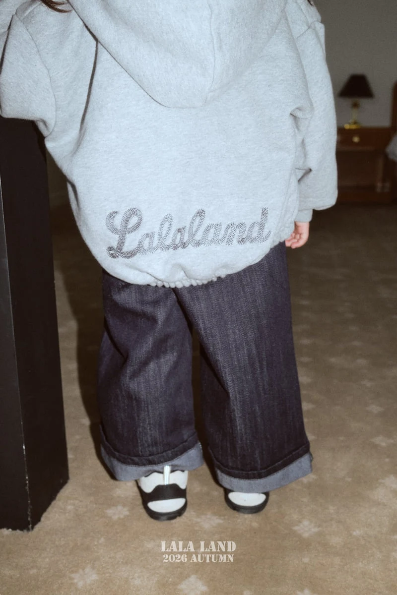 Lalaland - Korean Children Fashion - #childofig - Roll-up Denim Pants - 7