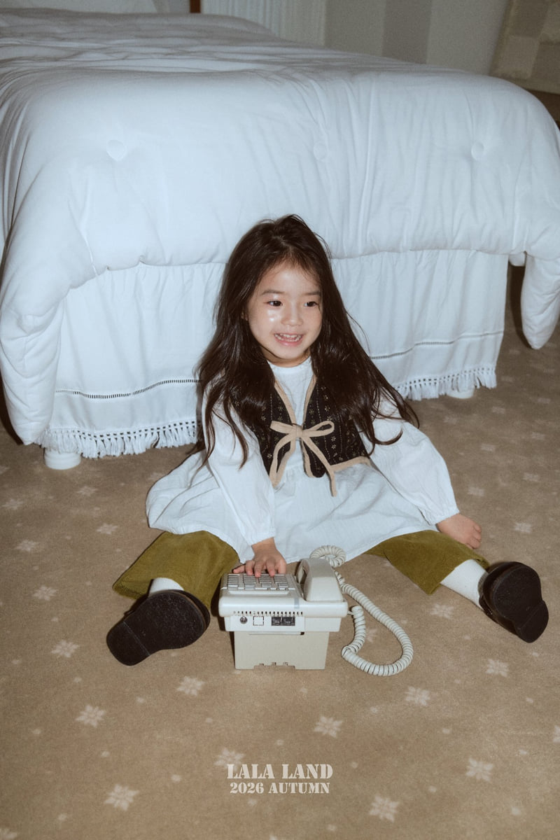 Lalaland - Korean Children Fashion - #childofig - Peach Reversible Vest - 11