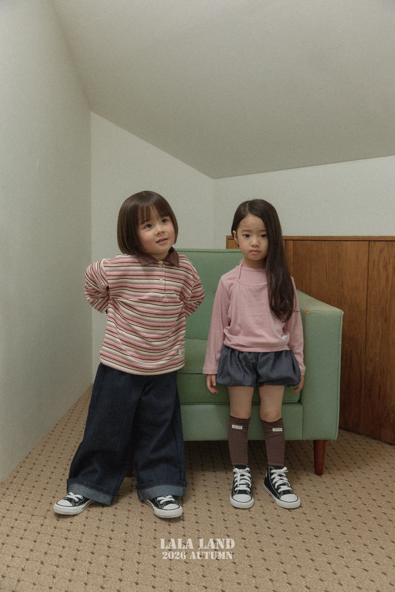 Lalaland - Korean Children Fashion - #childofig - Holter Double Tee - 4