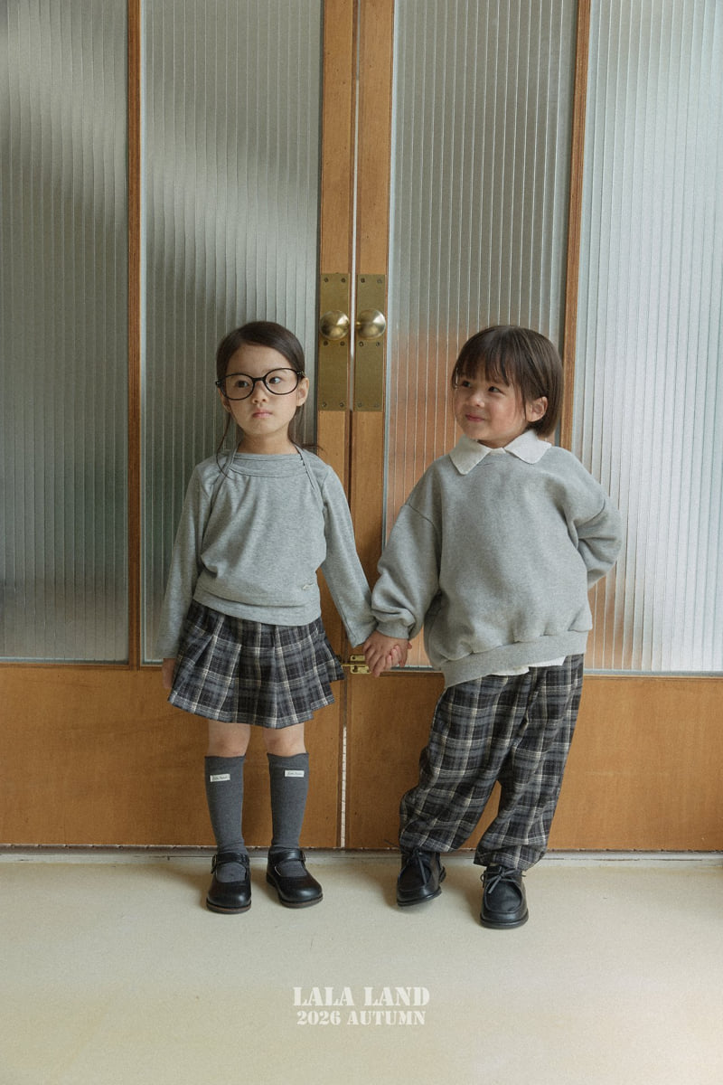 Lalaland - Korean Children Fashion - #childrensboutique - Fancy Check Pants - 3