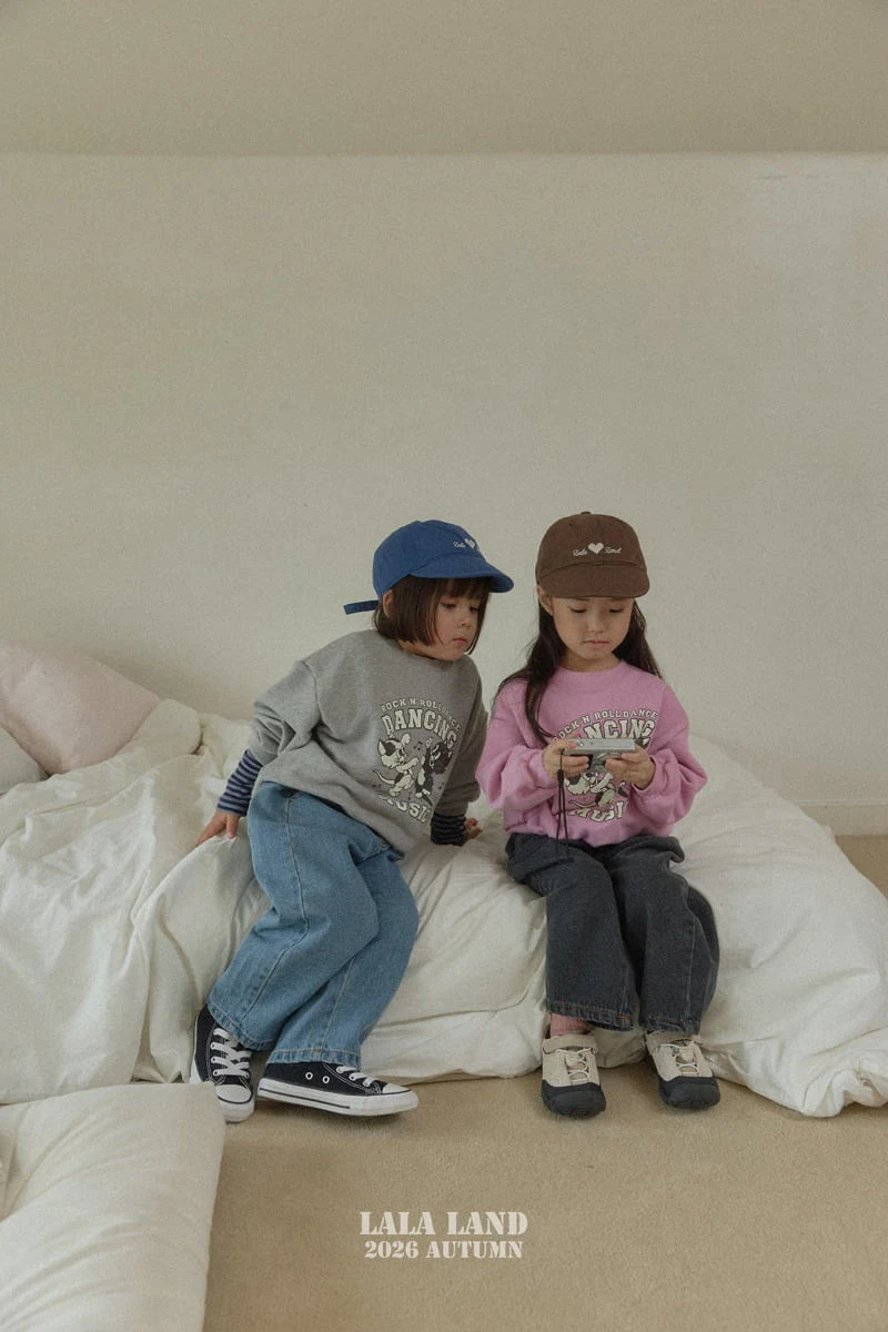 Lalaland - Korean Children Fashion - #childrensboutique - Dancing Cat Sweatshirts - 7
