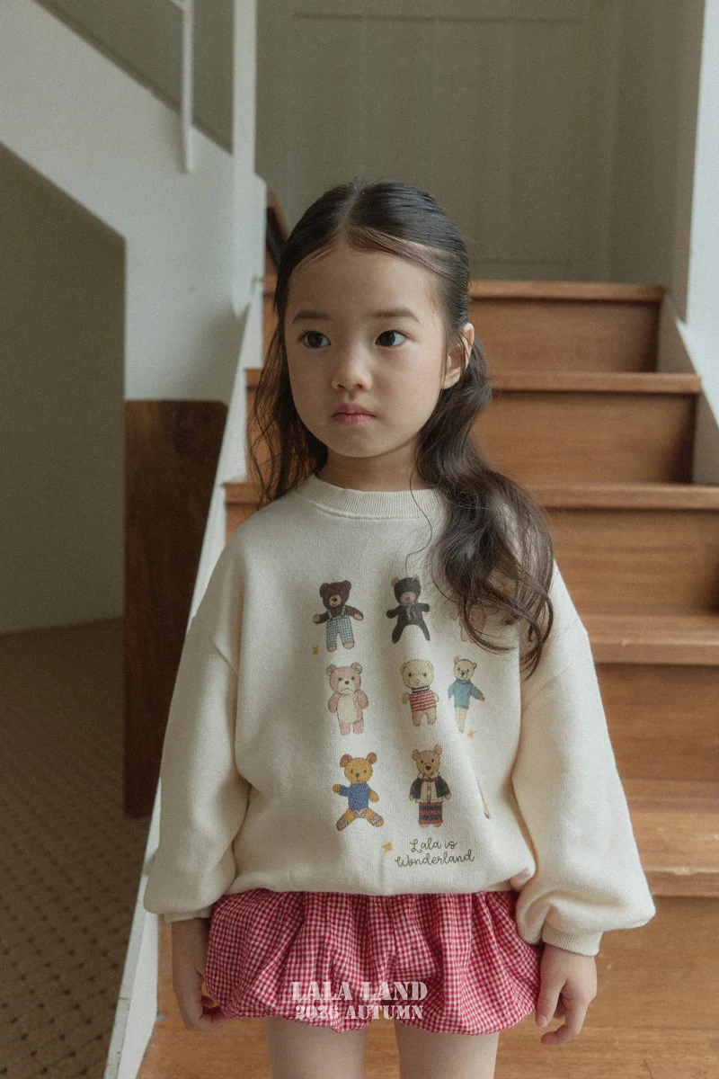 Lalaland - Korean Children Fashion - #childrensboutique - Lala Bear Sweatshirts - 5