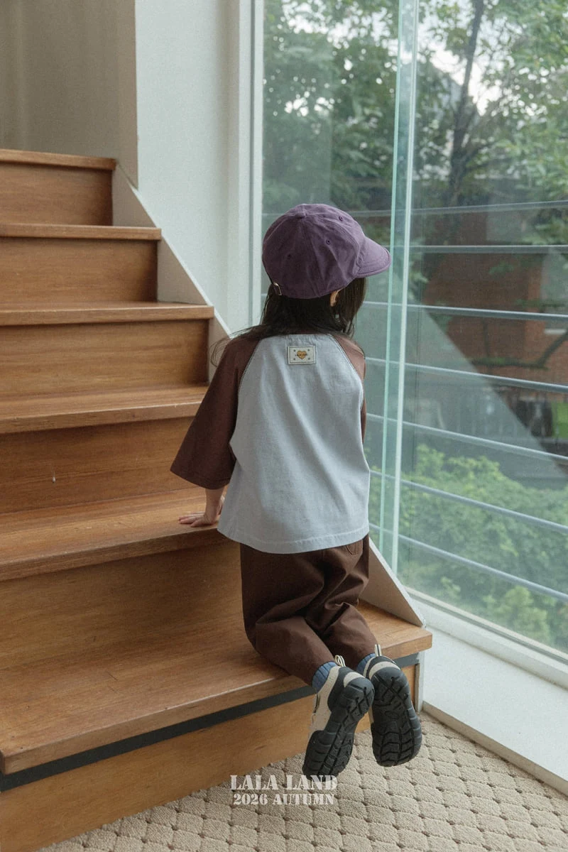 Lalaland - Korean Children Fashion - #designkidswear - Latte Raglan Tee - 11