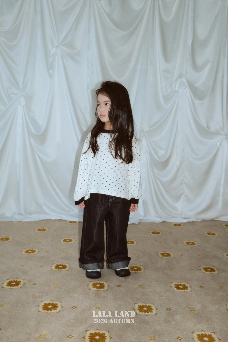 Lalaland - Korean Children Fashion - #designkidswear - Roll-up Denim Pants - 9