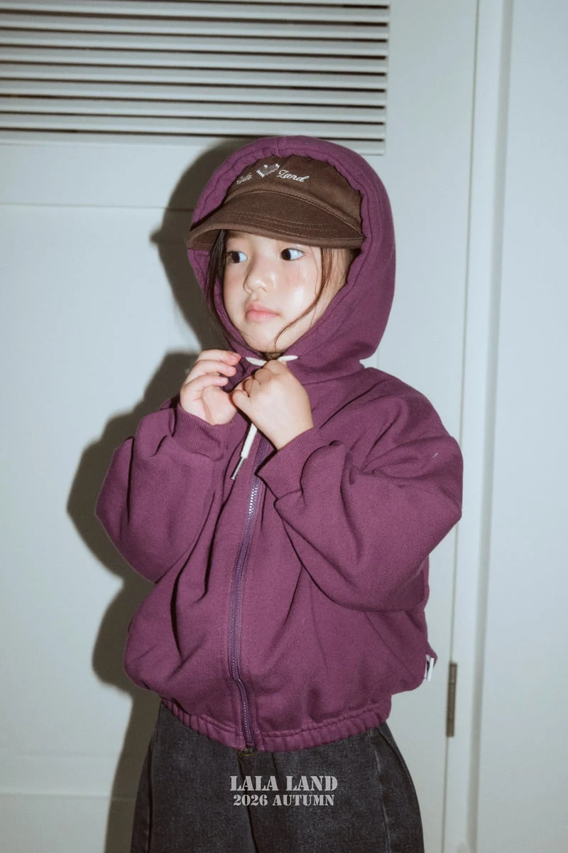 Lalaland - Korean Children Fashion - #designkidswear - Binz Hood Zip-up Jacket - 8