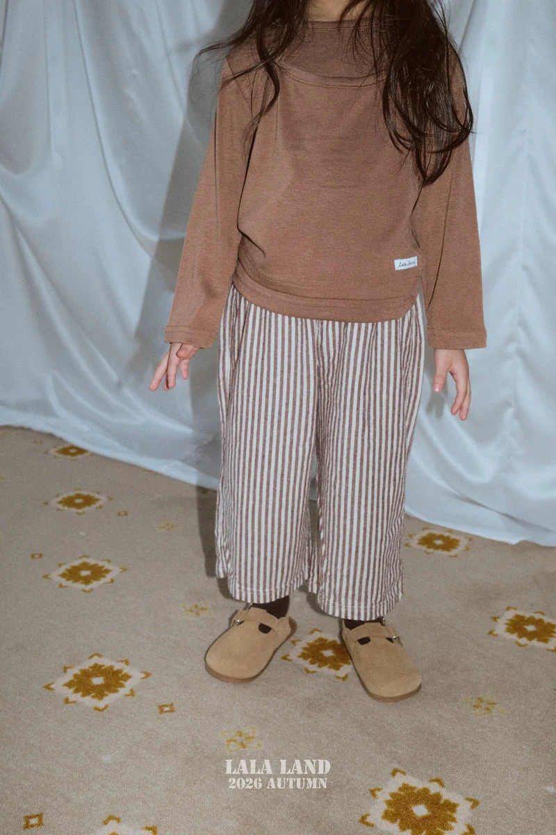 Lalaland - Korean Children Fashion - #discoveringself - Coco Stripe Pants - 3