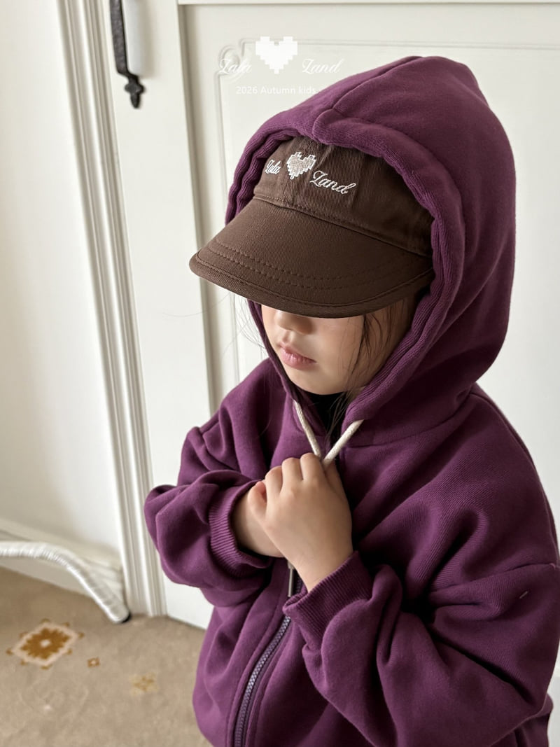 Lalaland - Korean Children Fashion - #fashionkids - Heart Ballcap - 11