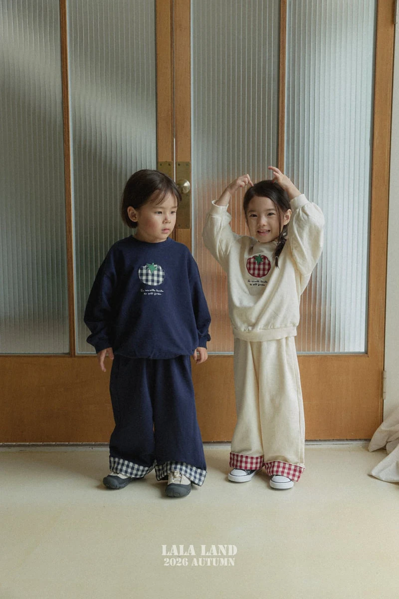 Lalaland - Korean Children Fashion - #fashionkids - Check Colored Pants - 7