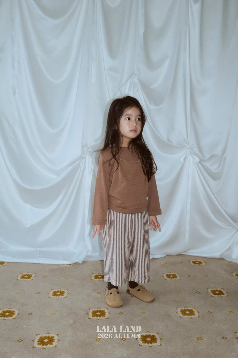 Lalaland - Korean Children Fashion - #discoveringself - Coco Stripe Pants - 4