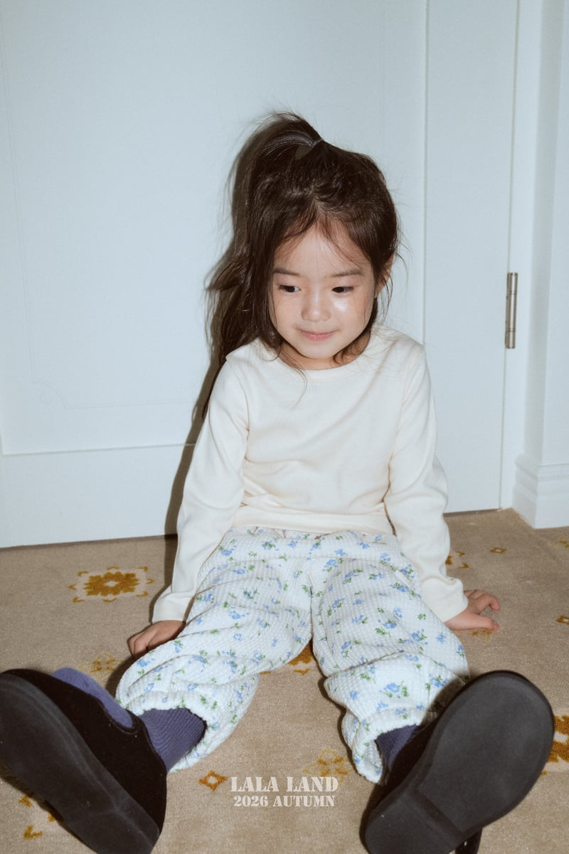 Lalaland - Korean Children Fashion - #kidsshorts - Bella Rib Tee
