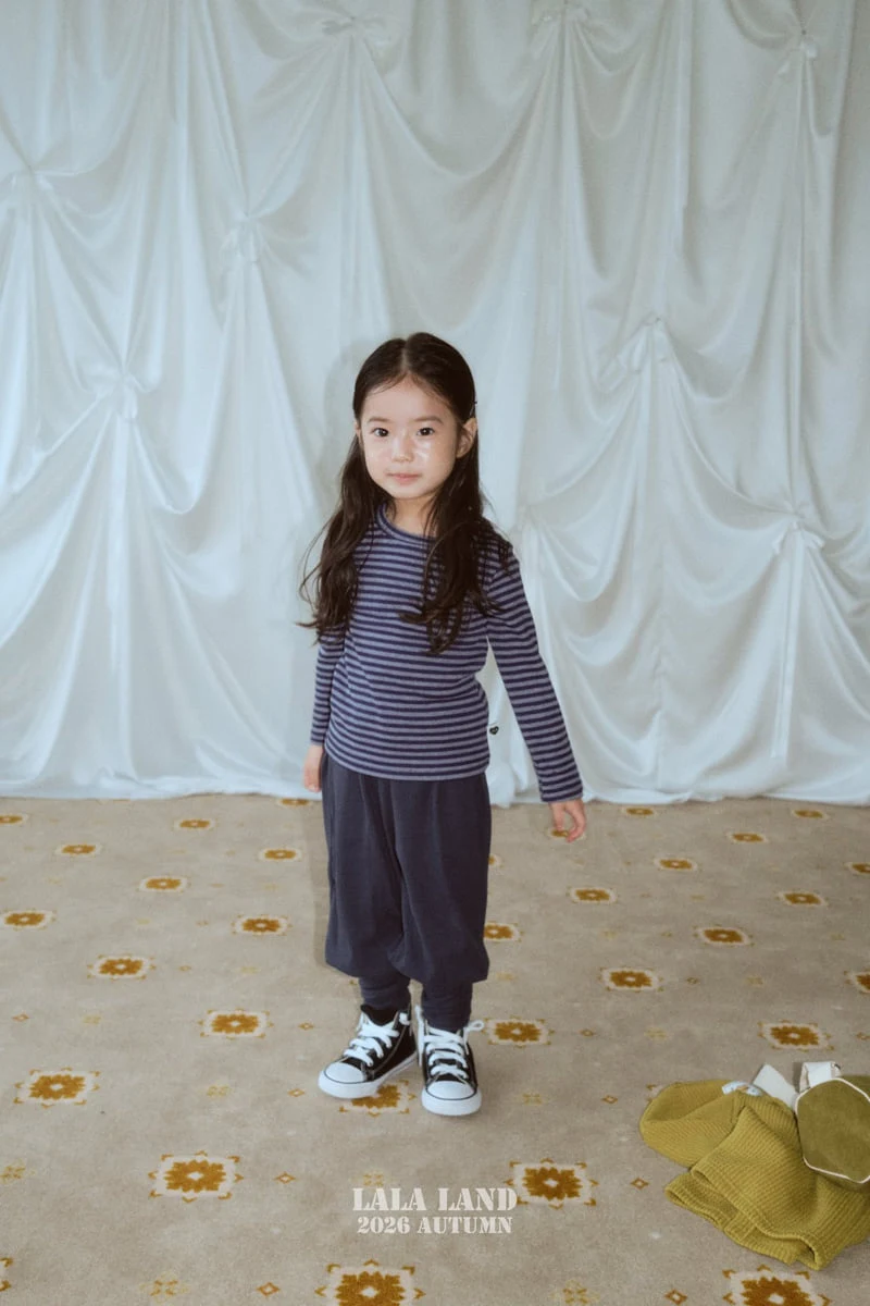 Lalaland - Korean Children Fashion - #kidsshorts - Muse Stripe Tee - 3