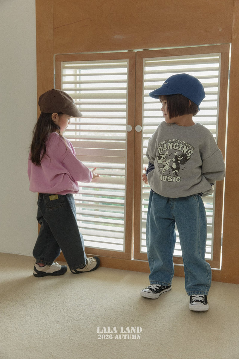 Lalaland - Korean Children Fashion - #kidsstore - Dancing Cat Sweatshirts - 12