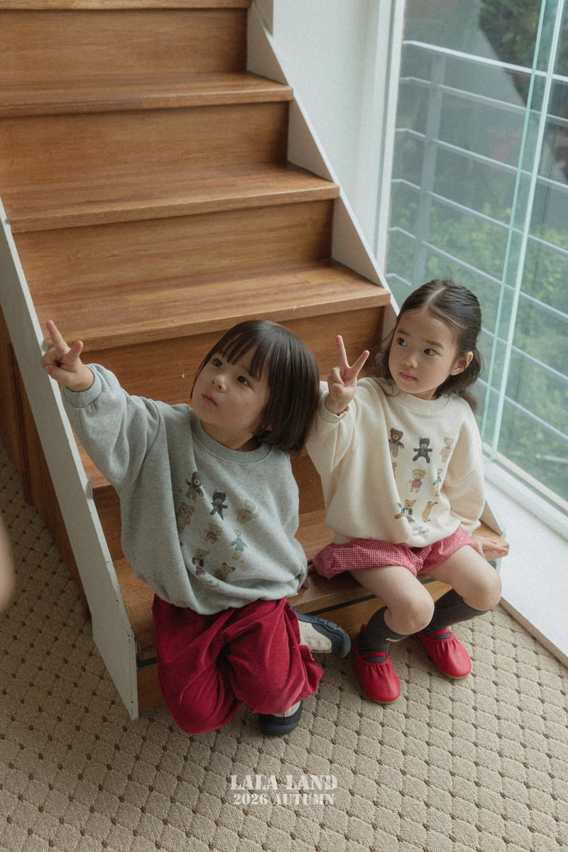 Lalaland - Korean Children Fashion - #kidsstore - Lala Bear Sweatshirts - 10