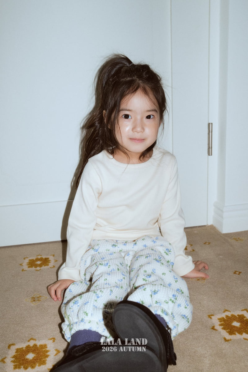 Lalaland - Korean Children Fashion - #kidzfashiontrend - Bella Rib Tee - 3