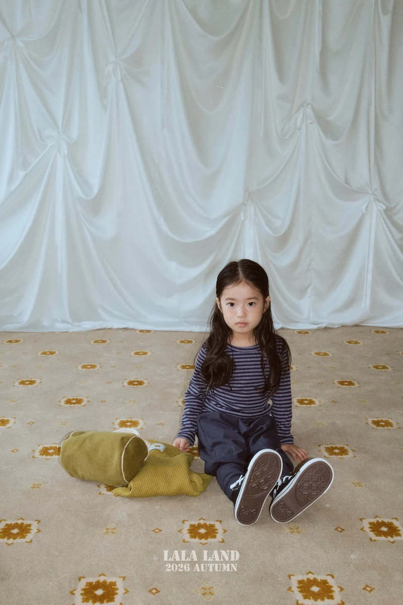 Lalaland - Korean Children Fashion - #kidzfashiontrend - Muse Stripe Tee - 5