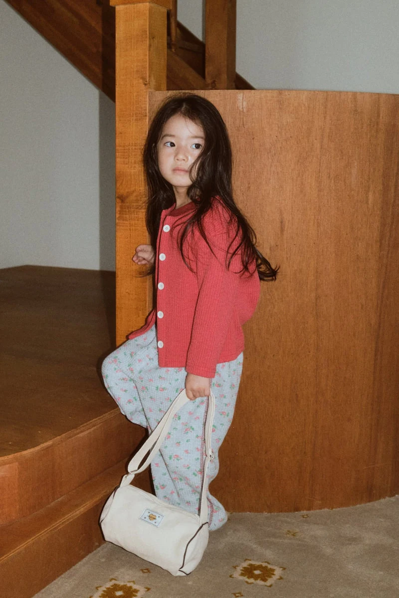 Lalaland - Korean Children Fashion - #kidsstore - Alpha Rib Cardigan - 4