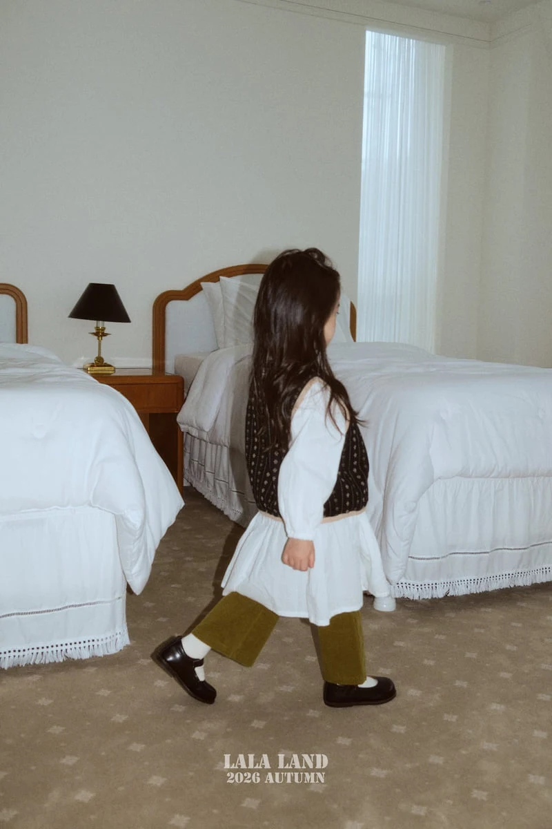 Lalaland - Korean Children Fashion - #kidzfashiontrend - Blooming Long Blouse - 3