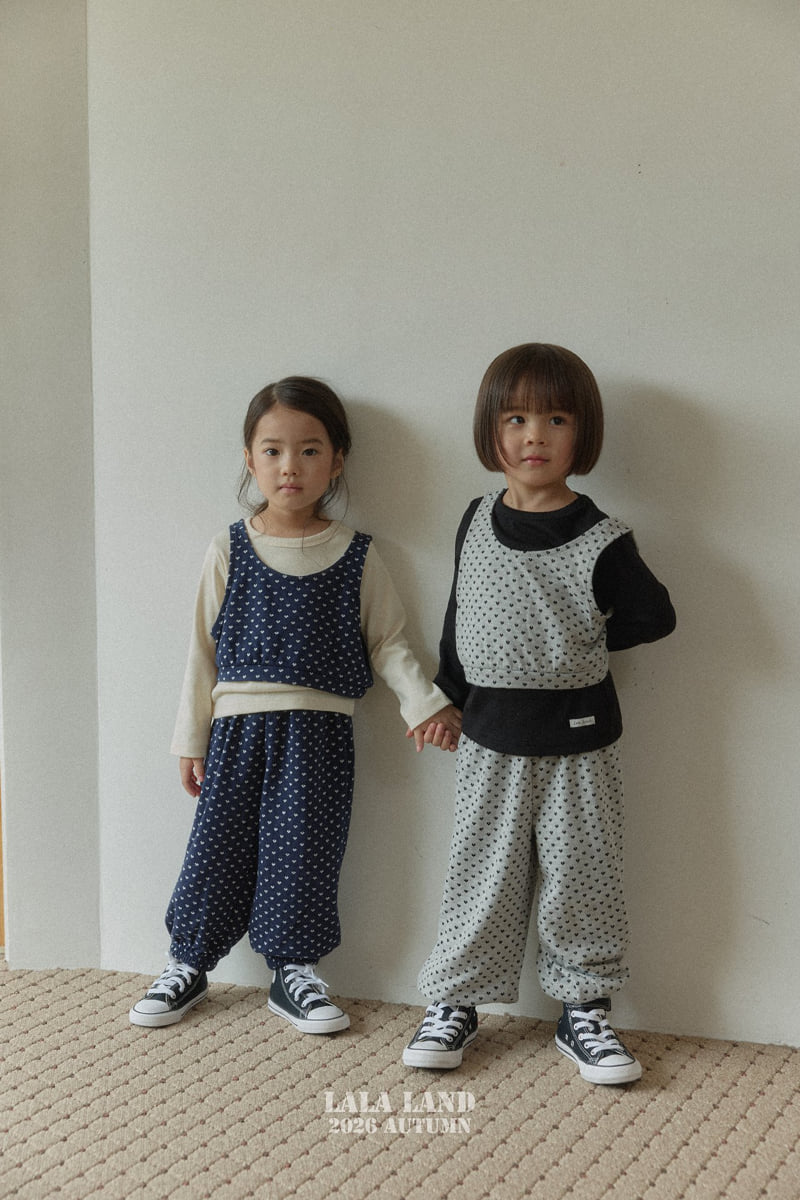 Lalaland - Korean Children Fashion - #littlefashionista - Heart Vest Bustier - 10