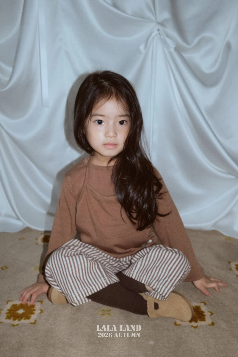 Lalaland - Korean Children Fashion - #littlefashionista - Coco Stripe Pants - 9