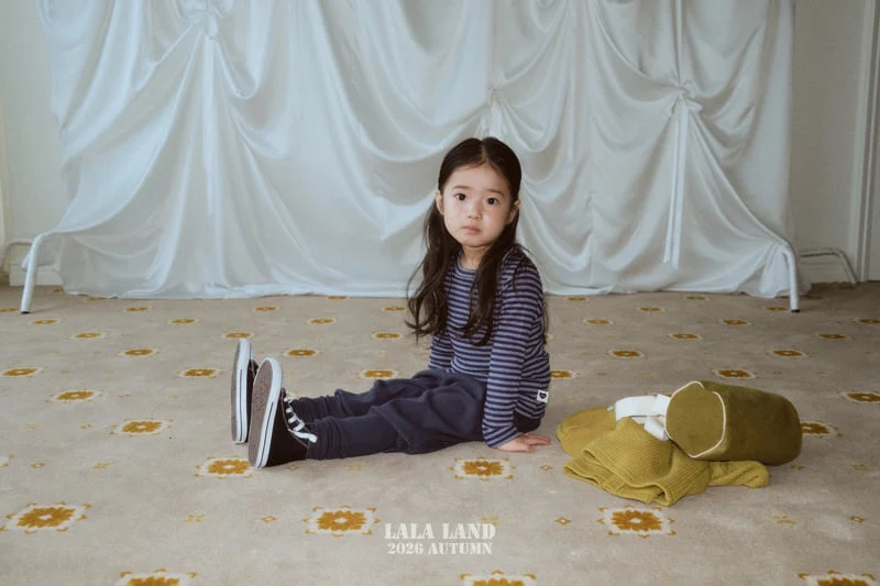 Lalaland - Korean Children Fashion - #littlefashionista - Muse Stripe Tee - 7